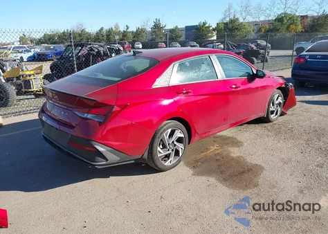 2025 Hyundai Elantra Sel Sport z USA, uszkodzony, nr VIN KMHLM4DG0SU961219